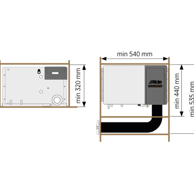 Outlet Alde Compact 3030 Plus