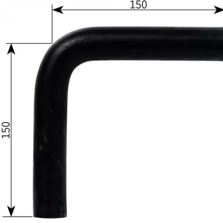 Sale Alde Coude caoutchouc 90° ø 22 mm