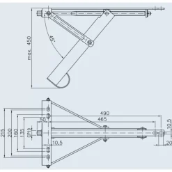 Clearance AL-KO Vérin ADS 460