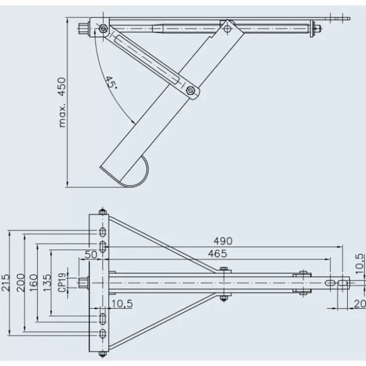 Clearance AL-KO Vérin ADS 460