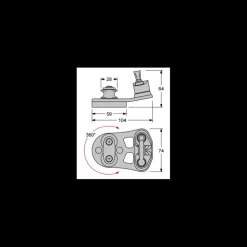 Hot Antal Servo Cleat sur tourelle