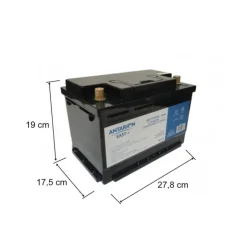 Outlet ANTARION EASY+ Batterie Lithium 12 V format L3 | 100 Ah 1280 Wh