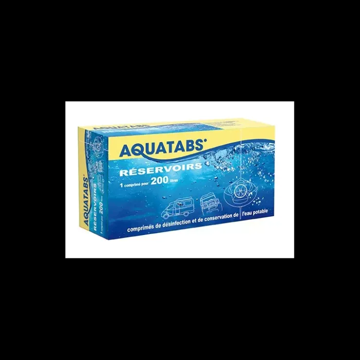 Discount Sovedis Aquatabs AQUATABS Conservateur d'eau 1 comprimé pour 200L