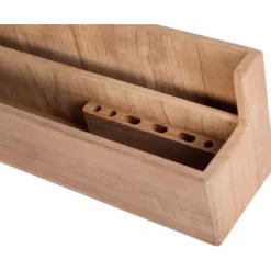 Best ARC Marine Porte-instruments de navigation en teck | 47,5 cm