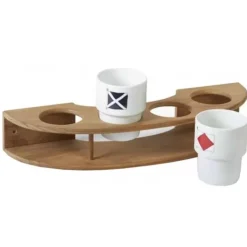 Online ARC Marine Porte-verres mural en teck