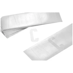 Discount Attwood Kit lettres immatriculation blanc
