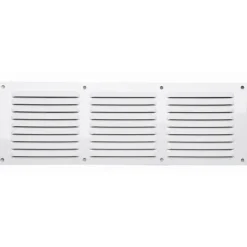 Autogyre Grille alu blanche 300 x 100 mm | aération 63 cm²