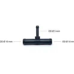 New Autoterm Raccord carburant T | ø 10-5-10 mm