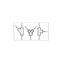 Autoterm Raccord Y 45° Ø 75 mm