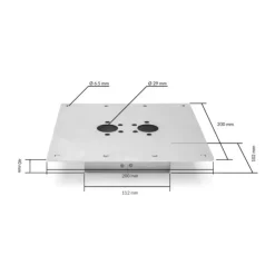 Discount Autoterm Support de montage plancher 4D