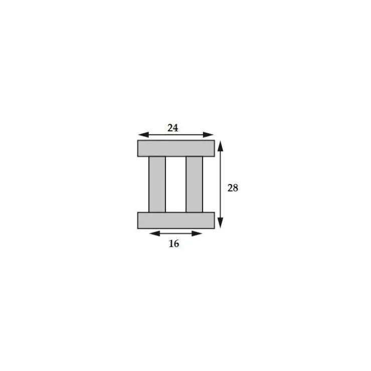 Hot Barton Marine BARTON Chariot rail en I 24 mm à pontet et réas