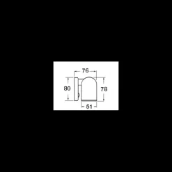 Sale Batsystem Applique LED chromée