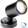 Hot Batsystem Spot LED articulé noir