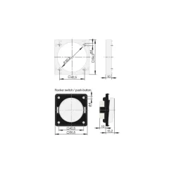 Discount Berker Interrupteur integro simple 12/230 V