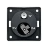 Outlet Berker Prise 12 V + TV integro