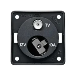 Outlet Berker Prise 12 V + TV integro