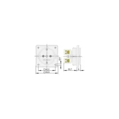 Sale Berker Prise USB double integro