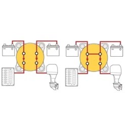 Clearance Blue Sea Systems BLUE SEA Coupe-batterie Mini Dual Circuit Plus