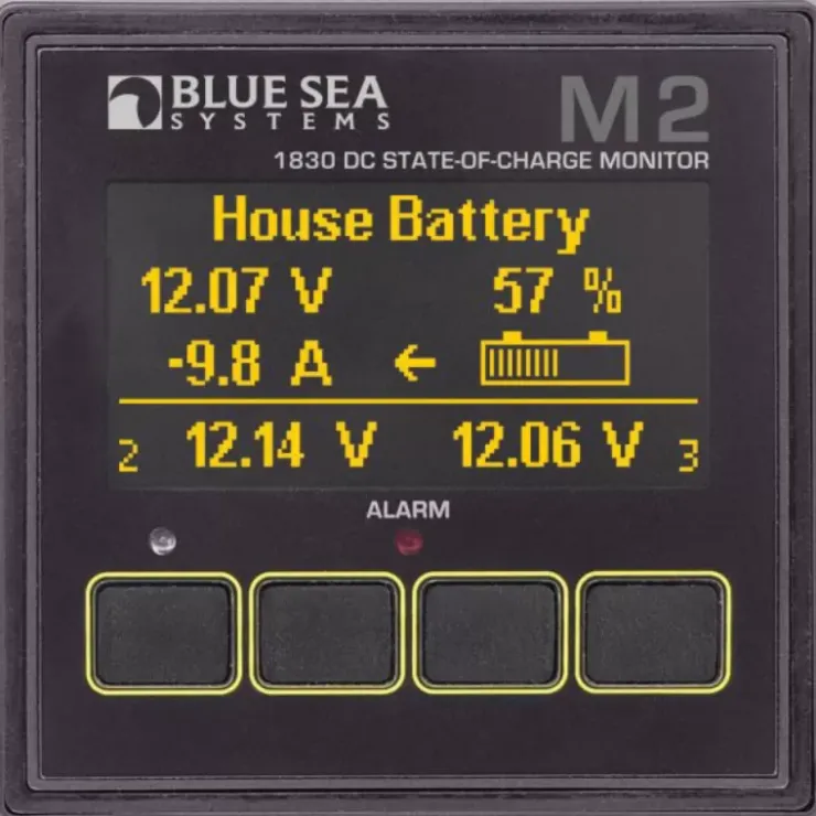 Sale Blue Sea Systems BLUE SEA Moniteur M2 OLED DC avec état de charge