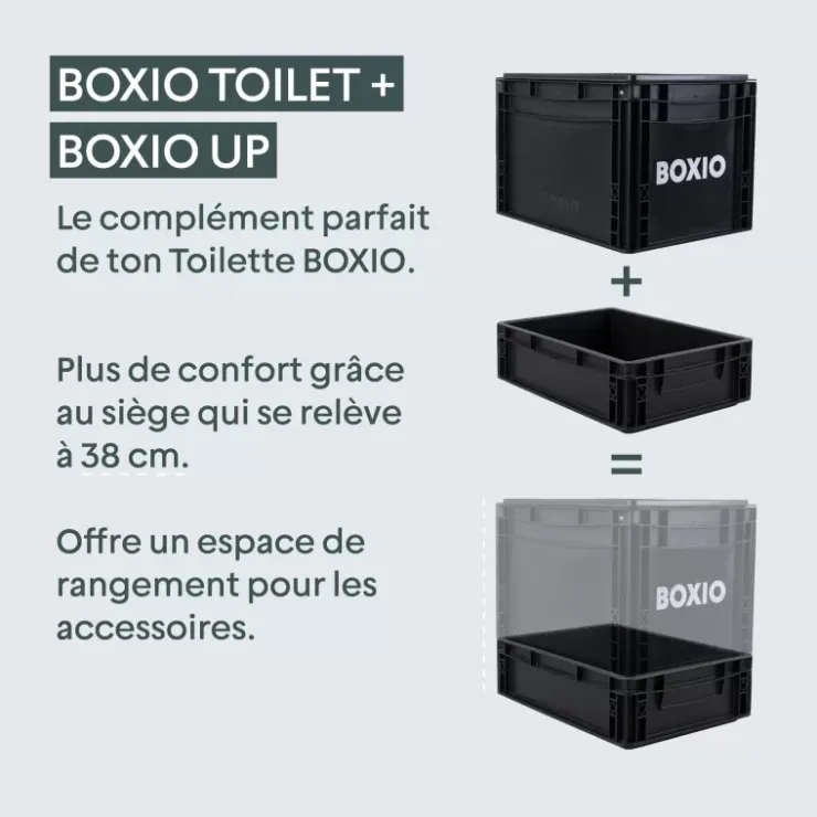 Discount BOXIO Kit chanvre + stockage Toilet UP