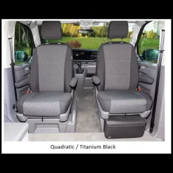 Clearance Brandrup Housses de sièges avant | VW T6 / T6.1 California Beach & Multivan