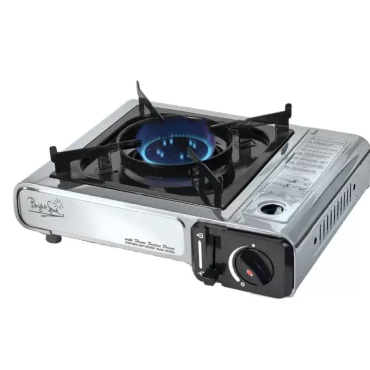 Outlet BRIGHT-SPARK Réchaud gaz inox portable