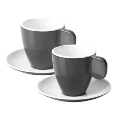 Hot Camp4 Lot de 2 tasses à expresso mélamine