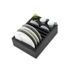 Online Camp4 Support pour assiettes, verres et bouteilles