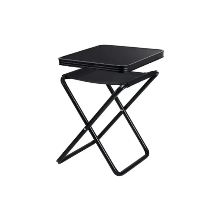 Discount Camp4 Tabouret avec tablette