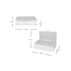 New Campingaz Plancha Blue Flame LXD Twin