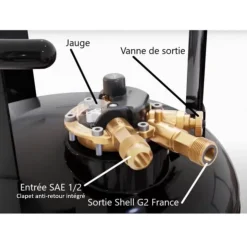 Online CAMPKO Bouteille GPL rechargeable | 22 L