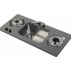 Outlet Can Combiné 2 feux + évier central | PV1366