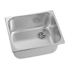 Can Evier carré inox | 360 x 360 mm