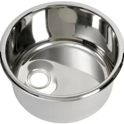 Discount Can Evier rond inox