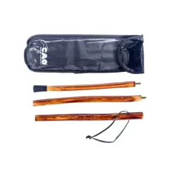 Best CAO Outdoor CAO Bâton de marche bois 3 sections