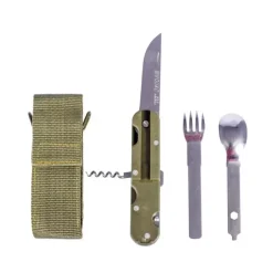 CAO Outdoor CAO Couteau bivouac inox avec housse