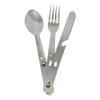 Hot CAO Outdoor CAO Couverts inox avec agrafe