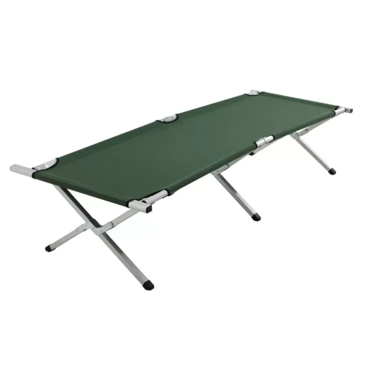 New CAO Outdoor CAO Lit de camp repliable aluminium