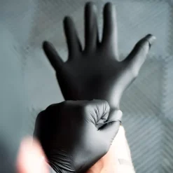 Best CAR SYSTEM Boite de 100 gants nitrile noir