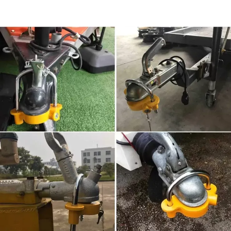 New Carbest Antivol en U avec 2 clés pour attelage
