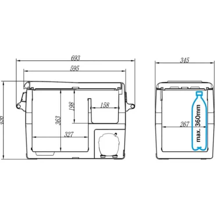 Clearance Carbest CampCooler 40