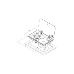 Clearance Carbest Combiné avec couvercle 1 feux