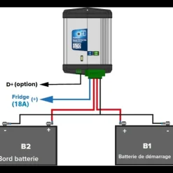 New Carbest DC-DC Booster 25 + 18 A