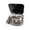 Clearance Carbest Evier inox à couvercle| 415 x 365 mm