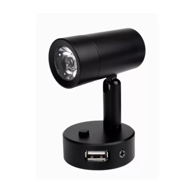 New Carbest Liseuse LED orientable | ø 50 x 85 mm | port USB