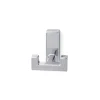 Online Carbest Patère double chromée 50 x 50 x 45 mm