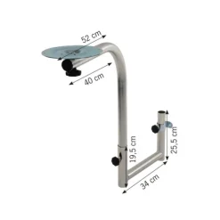 Best Carbest Pied de table en U pivotant confort