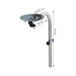 Discount Carbest Pied de table pivotant confort