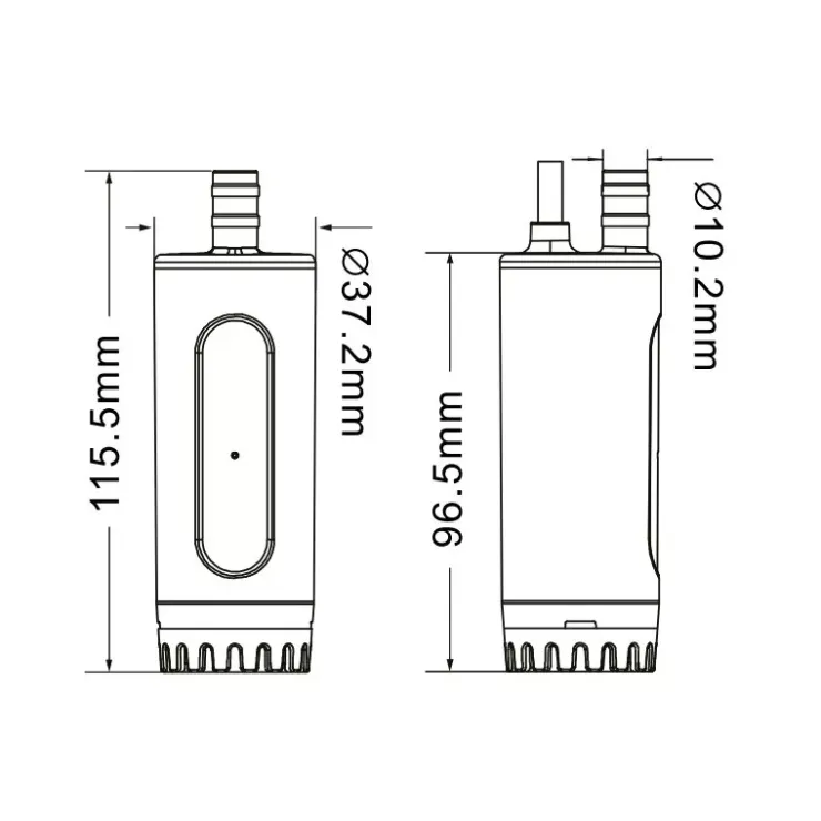 New Carbest Pompe immergée 15 L/min