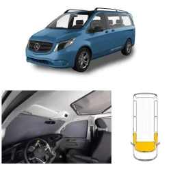 Sale Carbest Rideaux isolants avant 3 pièces | Vito / Viano